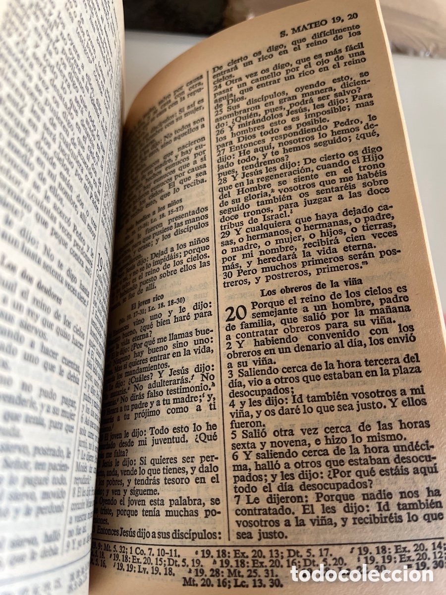 Libros de segunda mano: LA SANTA BIBLIA. 1960. - Foto 3