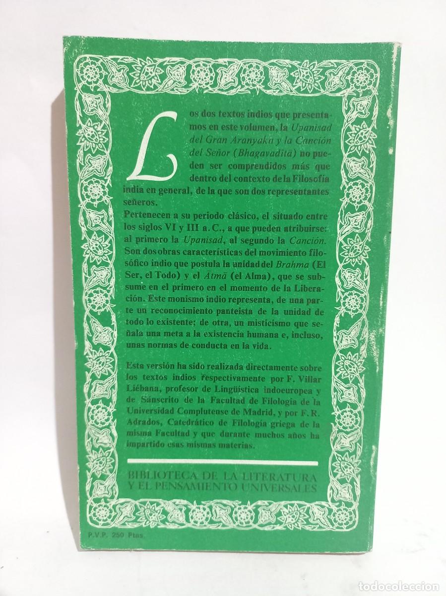 Libros de segunda mano: Anonimo - &Aacute;tm&aacute; y Brahma - 1978 - Foto 3