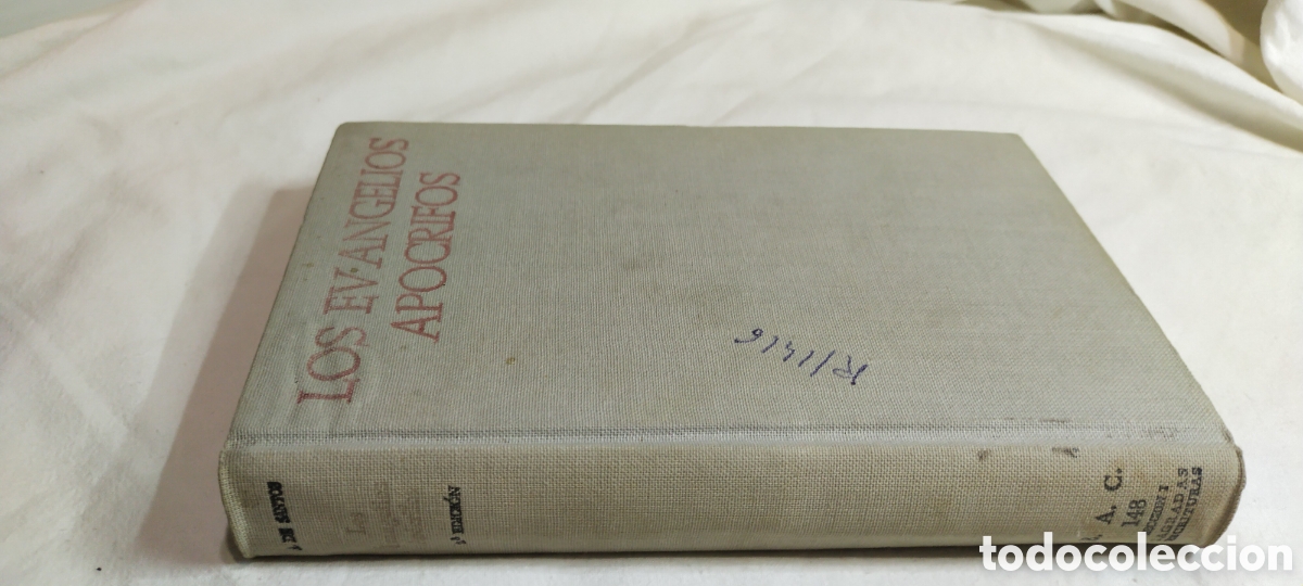 Libros de segunda mano: Los evangelios ap&oacute;crifos. BAC. 2 edici&oacute;n - Foto 2