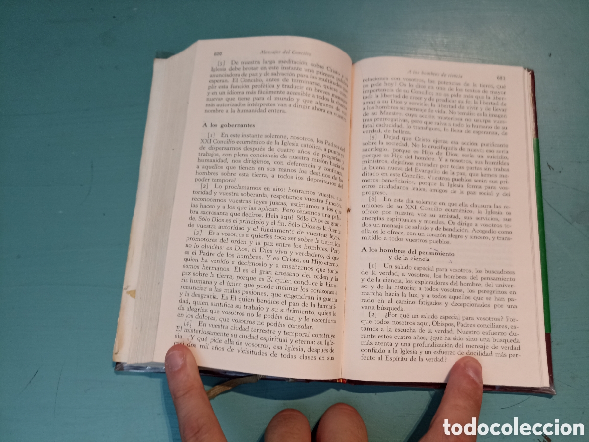 Libros de segunda mano: Documentos del Vaticano II. 18&ordf; edici&oacute;n. Madrid 1972 - Foto 3