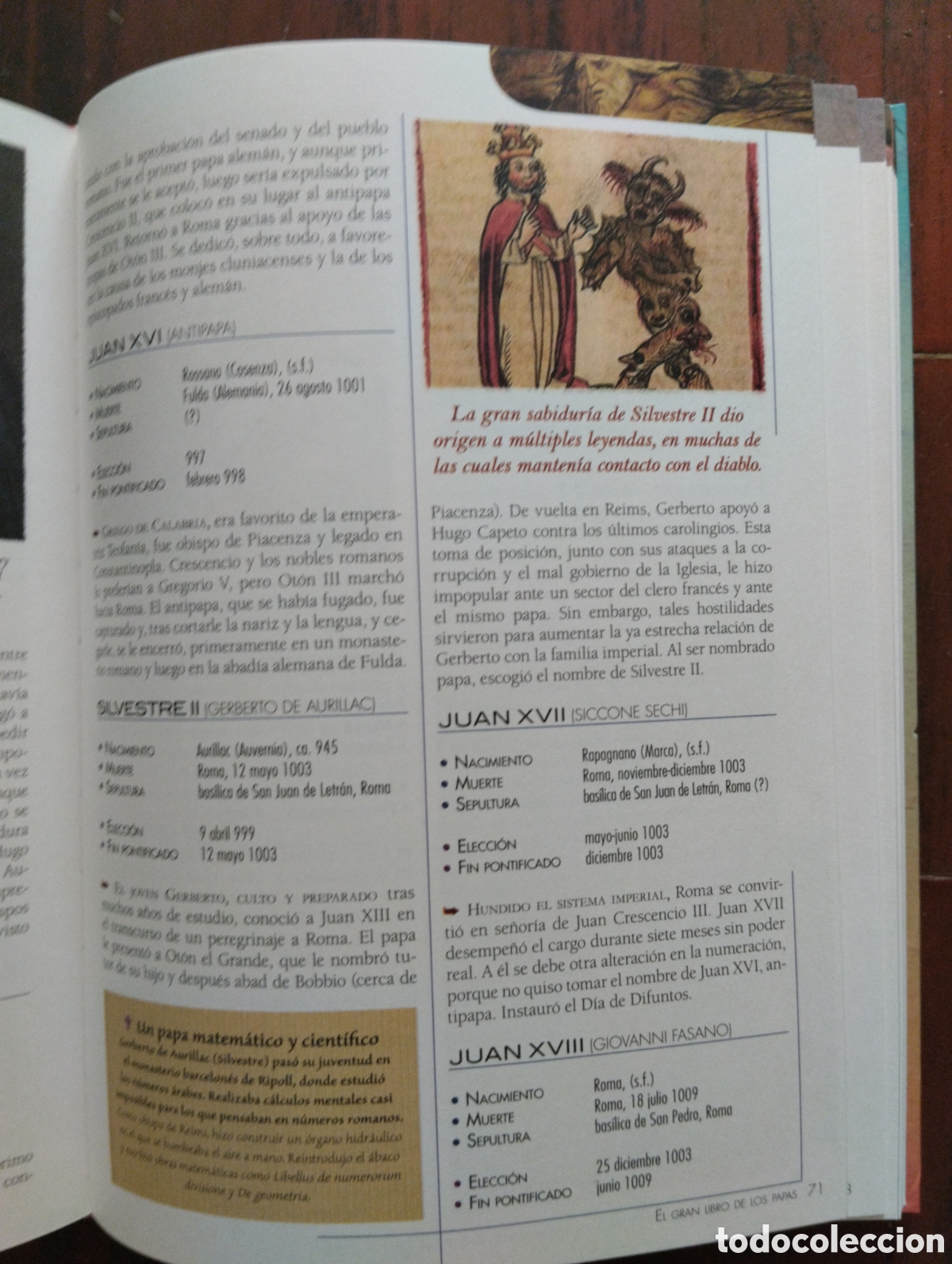 Libros de segunda mano: Gran Libro de los Papas, Servilibro - Foto 4