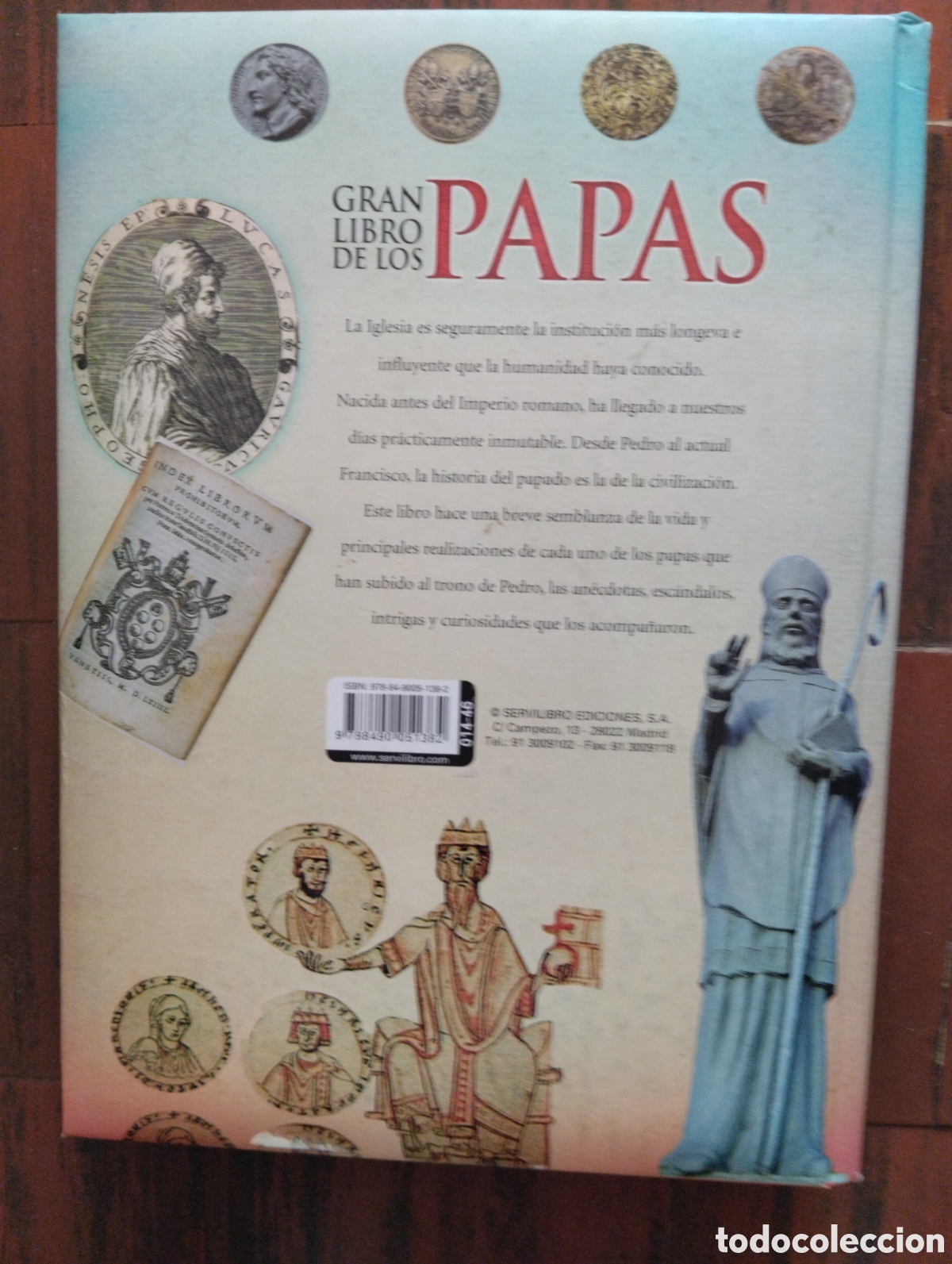 Libros de segunda mano: Gran Libro de los Papas, Servilibro - Foto 7