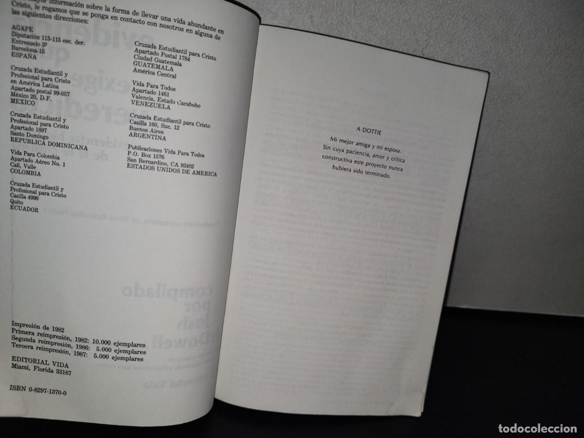 Libros de segunda mano: 77- EVIDENCIA QUE EXIGE UN VEREDICTO - JOSH MCDOWELL - Foto 10