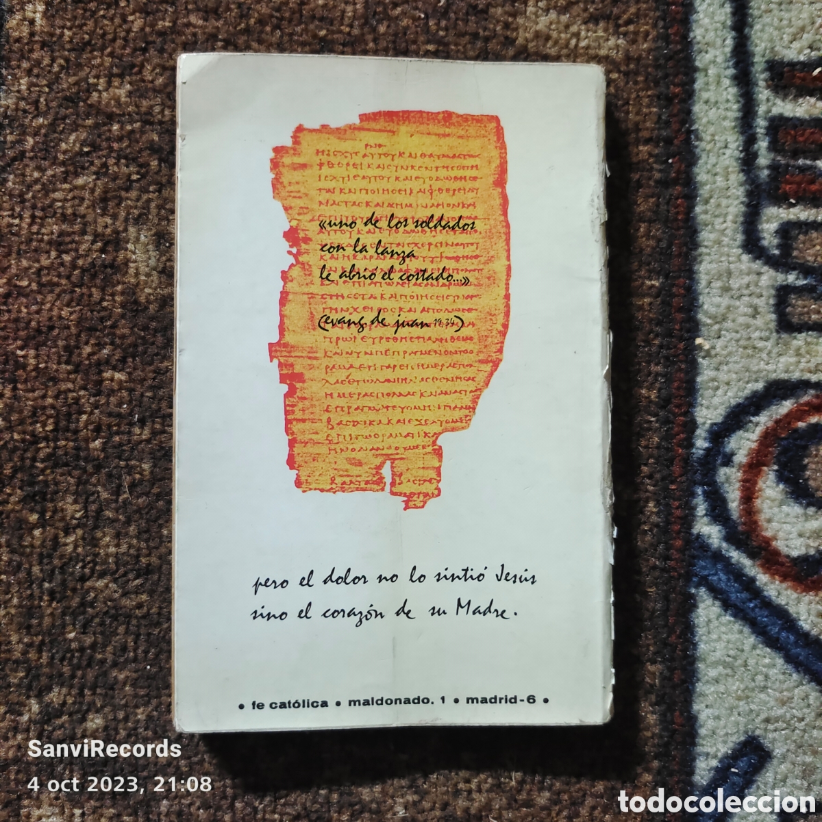 Libros de segunda mano: LA MADRE (FE CAT&Oacute;LICA) - Foto 2