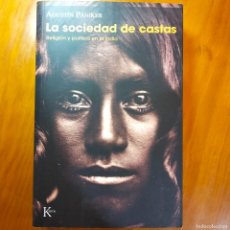 Libros de segunda mano: LA SOCIEDAD DE CASTAS - AGUSTÍN PÁNIKER
