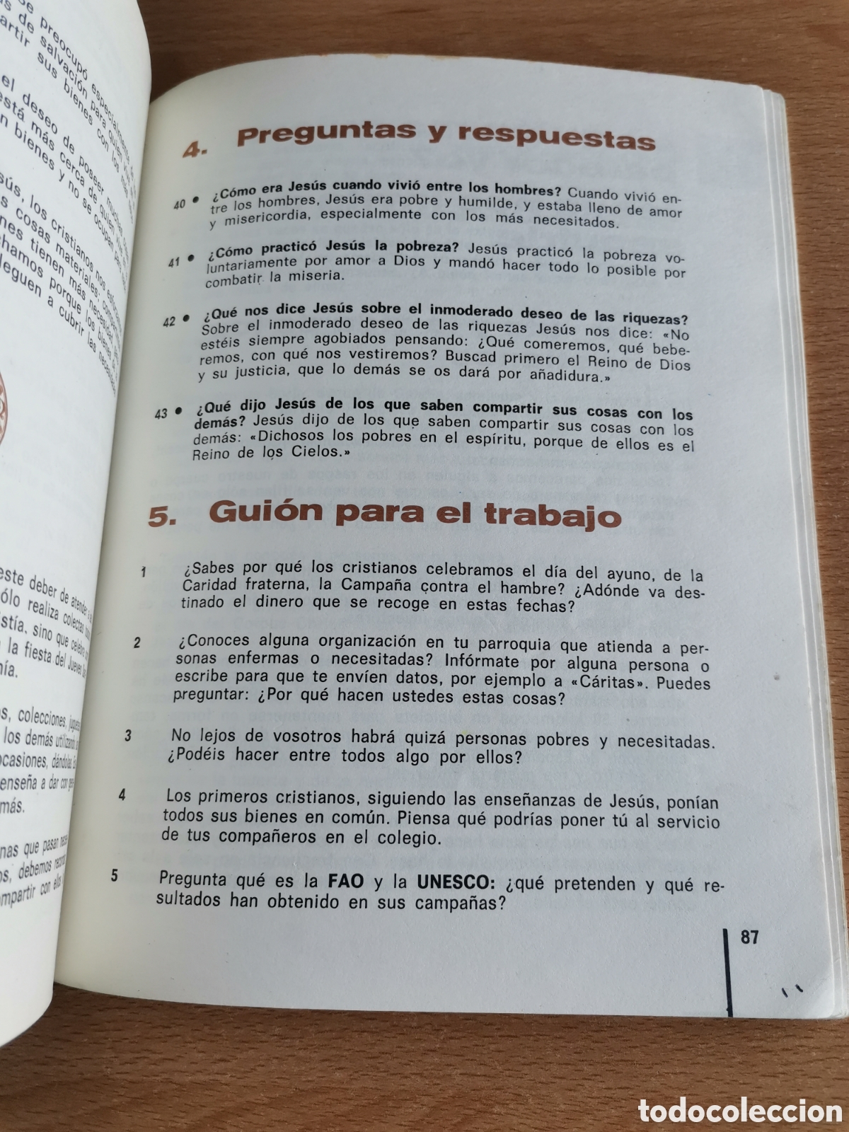 Libros de segunda mano: Catecismo 4. 10&deg; edici&oacute;n. 1978 - Foto 3