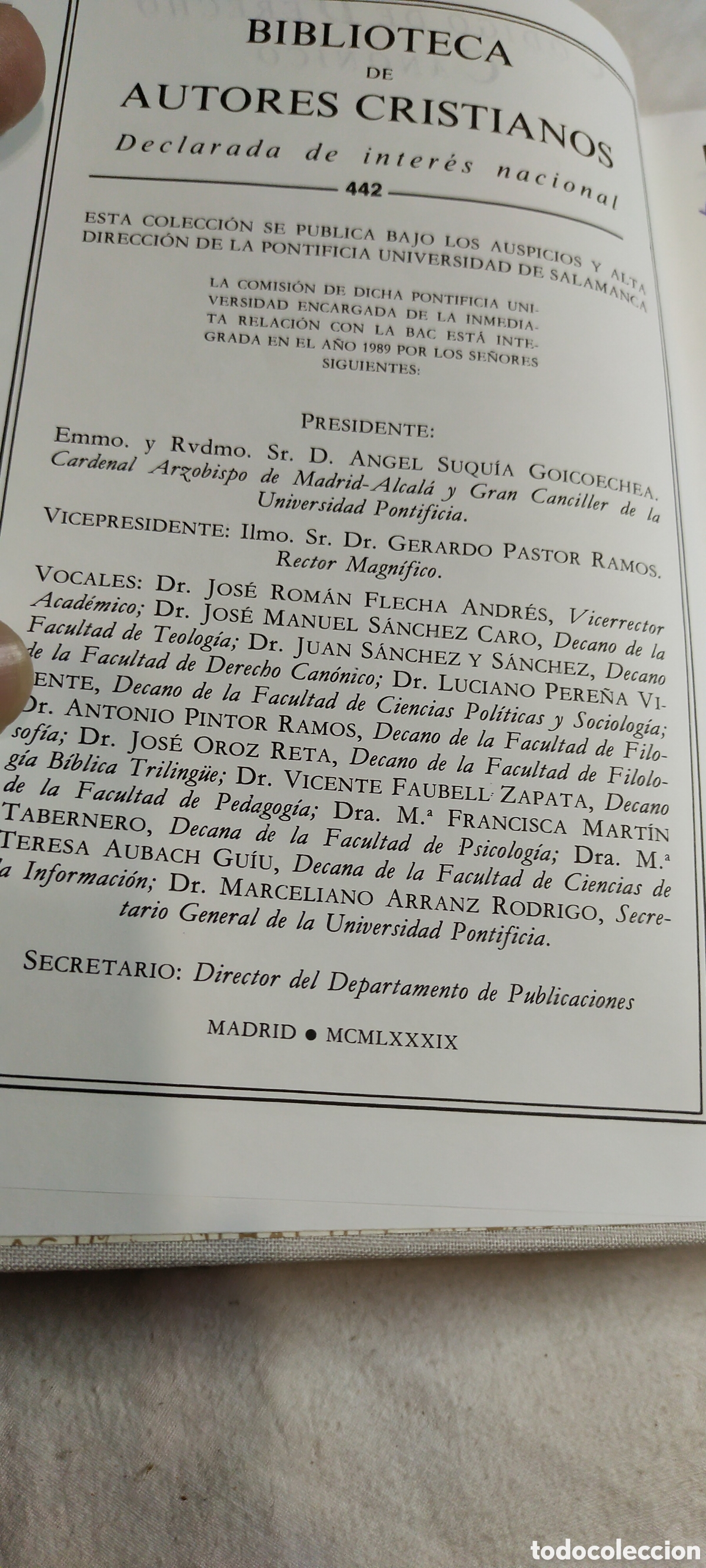Libros de segunda mano: C&oacute;digo de derecho can&oacute;nico edici&oacute;n biling&uuml;e comentada. Bac - Foto 2