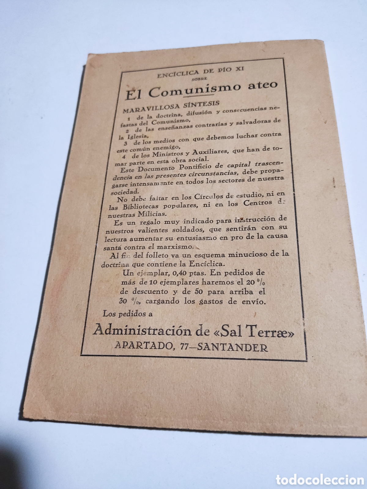 Libros de segunda mano: Libro Sal Terrae 1938 - Foto 6