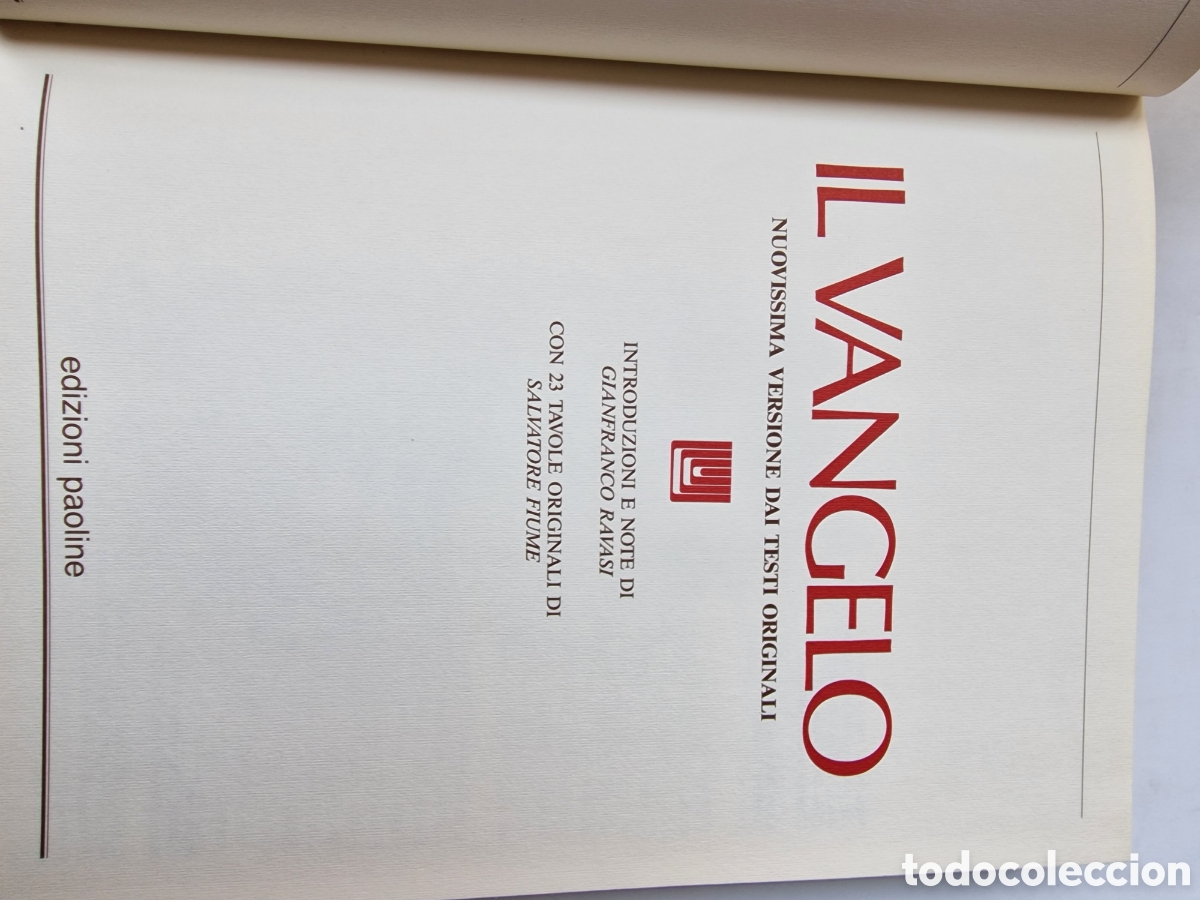Libros de segunda mano: Il Vangelo - Foto 4