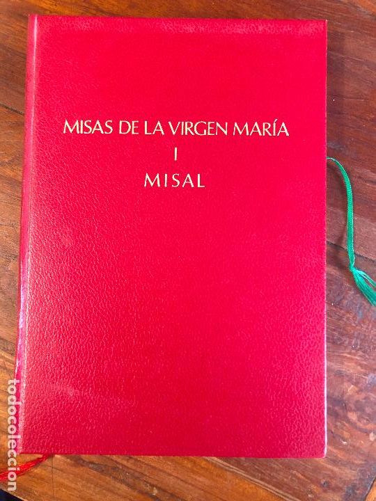 Libros de segunda mano: MISAS DE LA VIRGEN MARIA I MISAL 1998 COEDITORES LITURGICOS