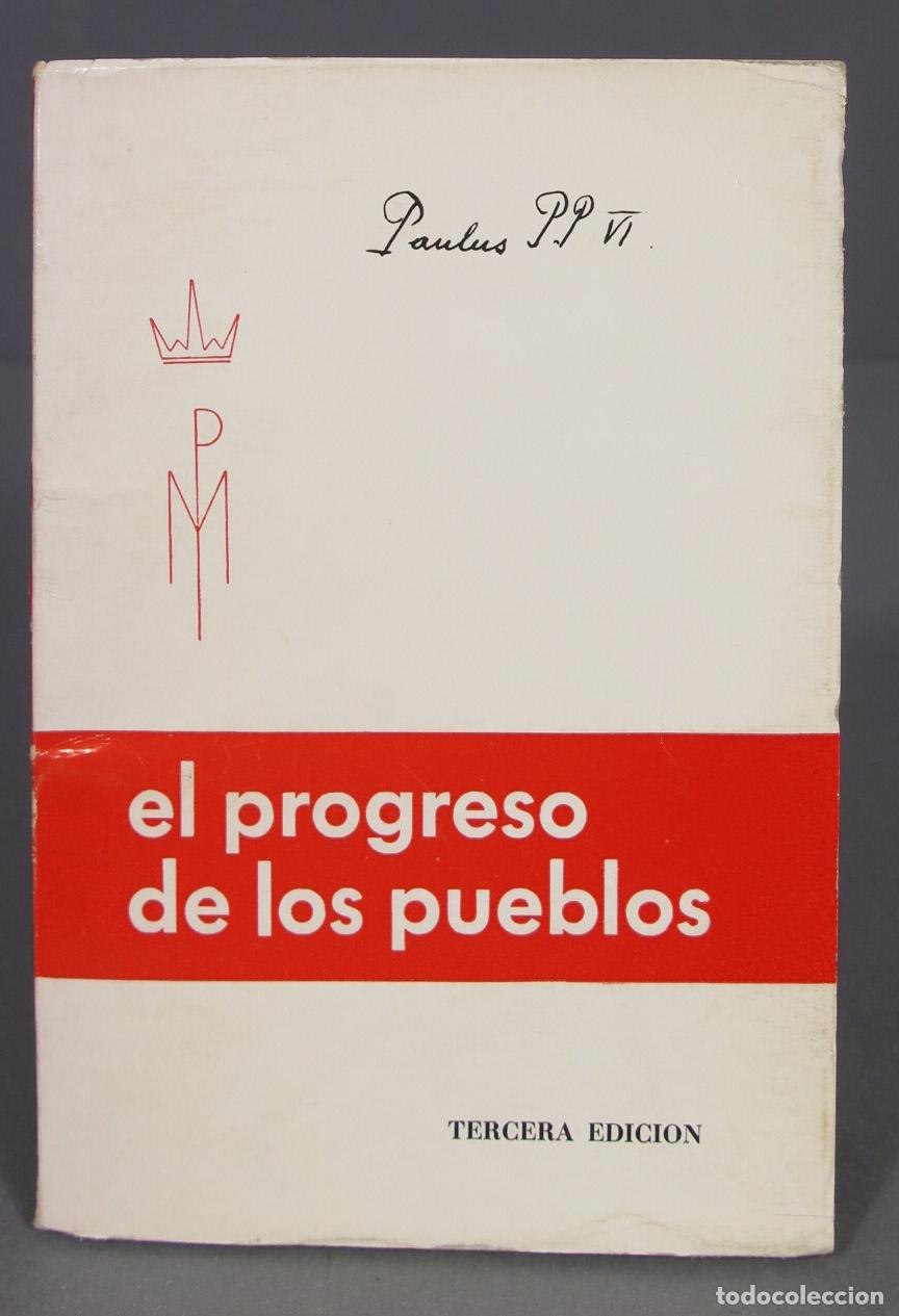 Libros de segunda mano: El progreso de los pueblos. pablo vi - Foto 1