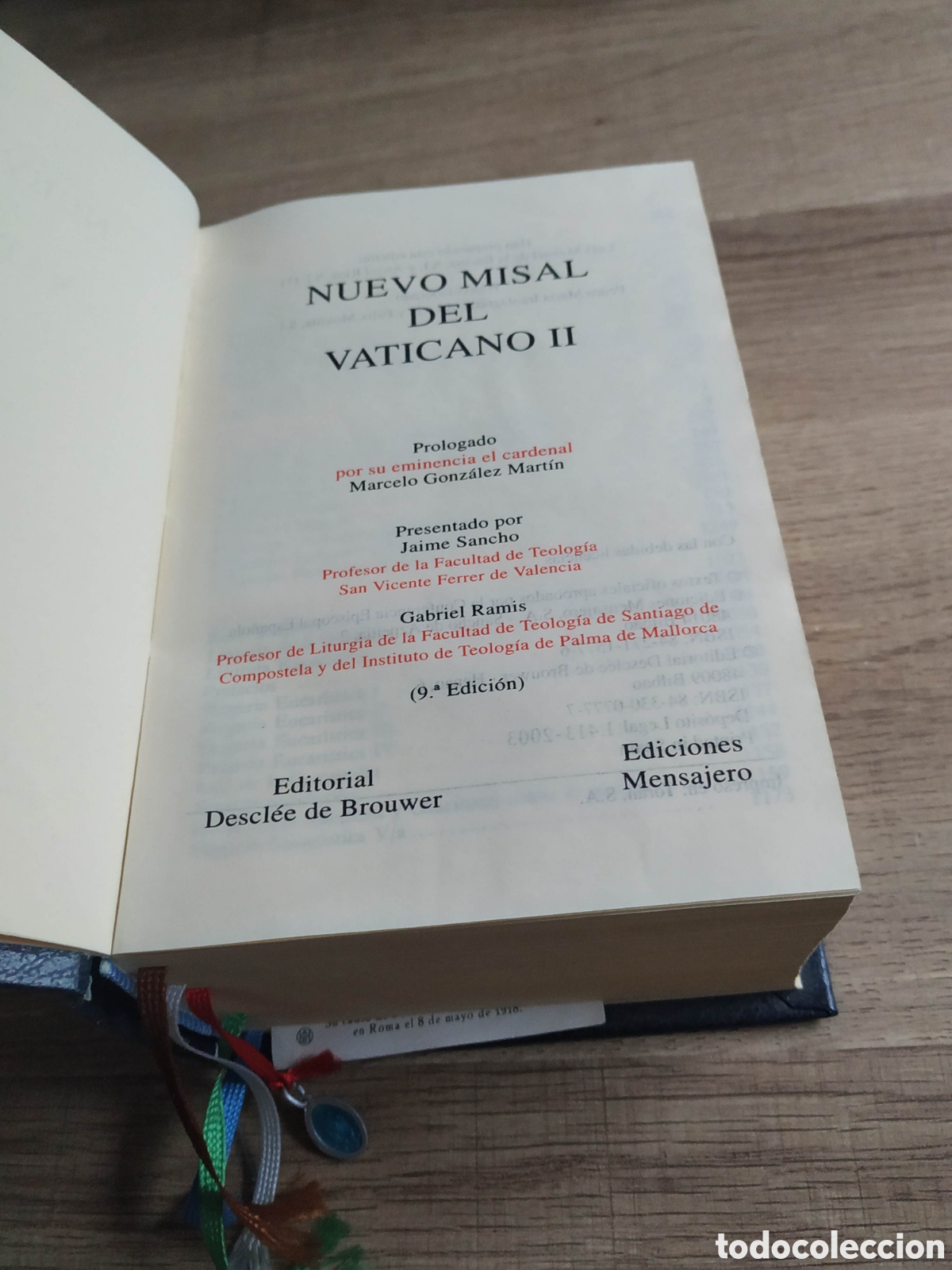 Libros de segunda mano: Nuevo misal del Vaticano II - Foto 2