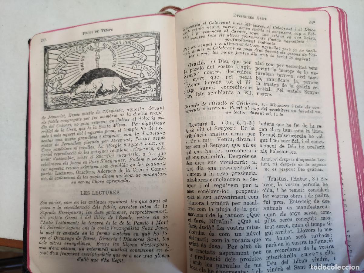 Libros de segunda mano: Missal rom&agrave; complet i devocionari - Eudald Serra - Foto 3