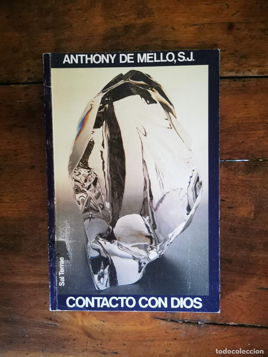 Libros de segunda mano: MELLO, Anthony de. Contacto con Dios: Charlas de ejercicios - Foto 1
