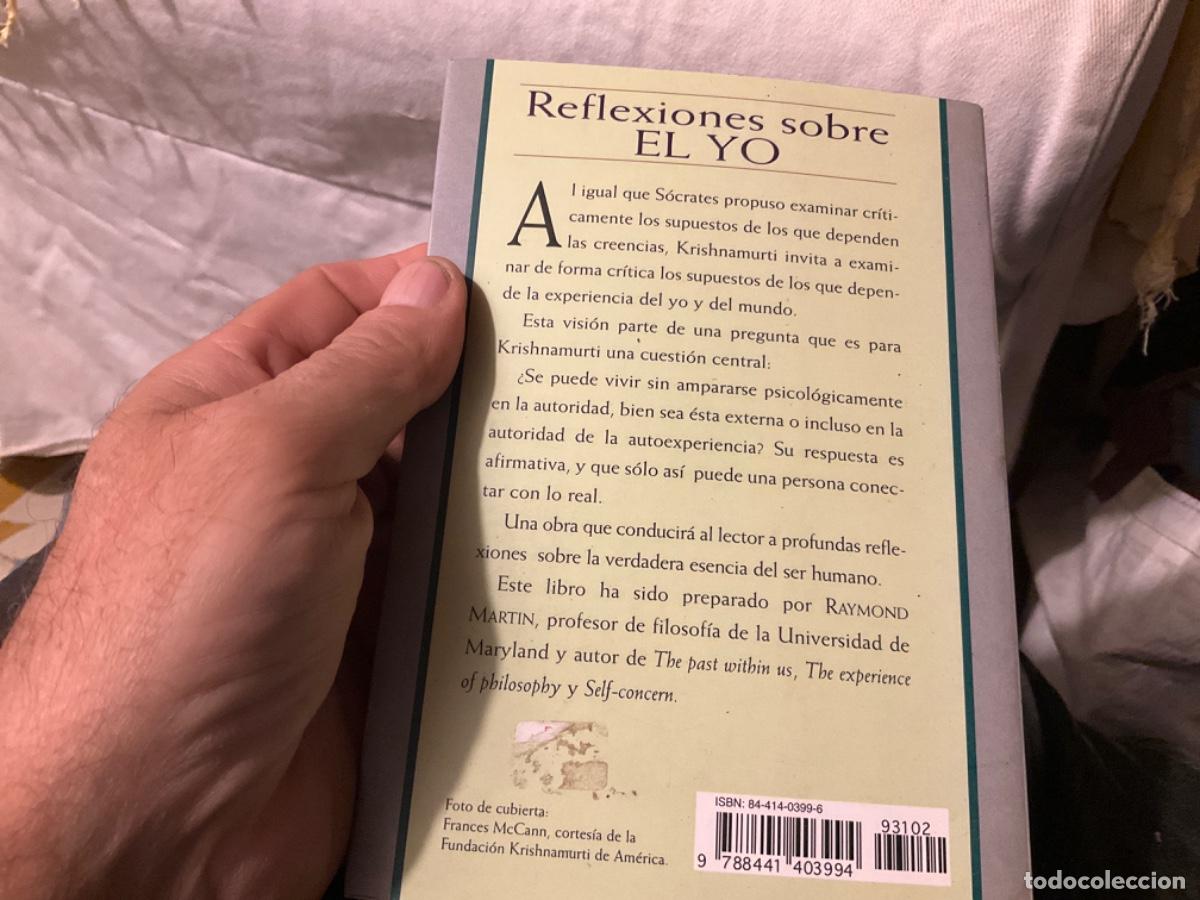 Libros de segunda mano: REFLEXIONES SOBRE EL YO - Jiddu Krishnamurti - Foto 2