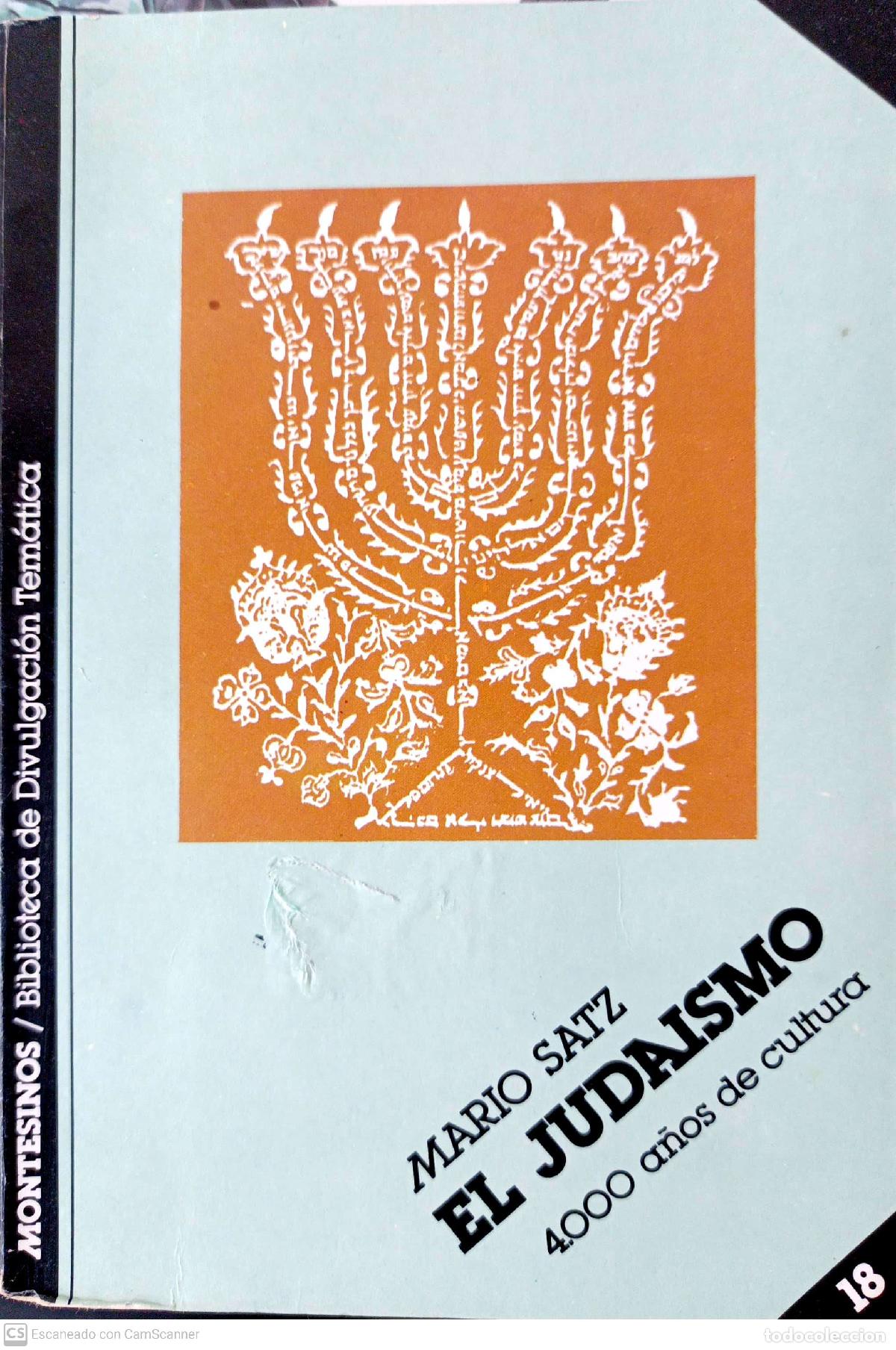 Libros de segunda mano: El Judaismo - Mario Satz - Foto 1