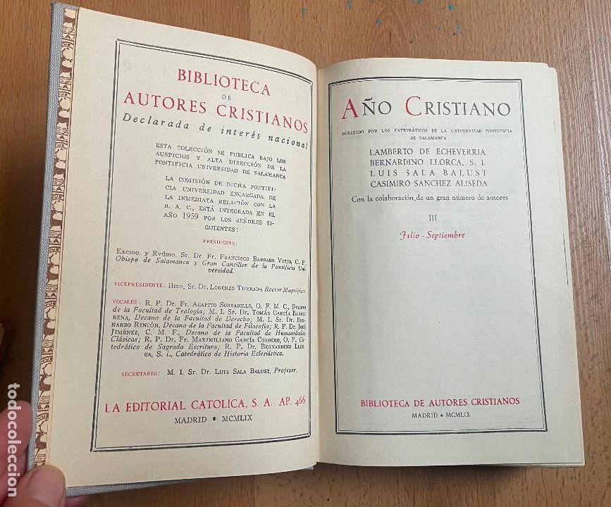 Libros de segunda mano: A&Ntilde;O CRISTIANO III, BAC - Foto 2