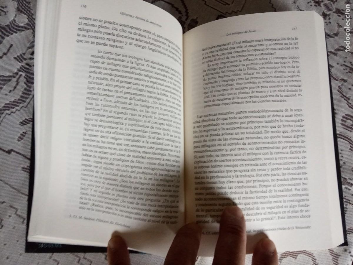 Libros de segunda mano: Jes&uacute;s, el Cristo.-WALTER KASPER. - Foto 3