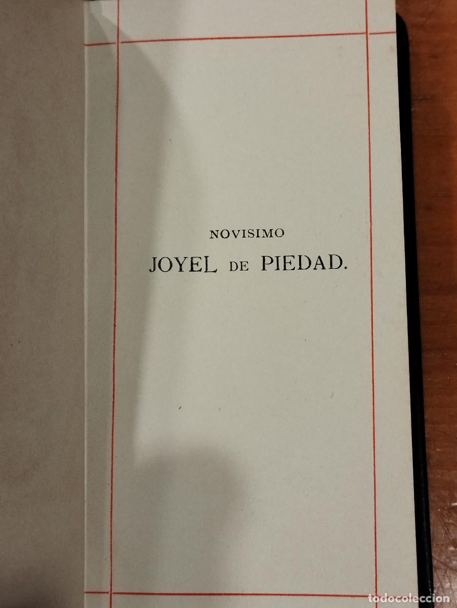 Libros de segunda mano: DEVOCIONARIO &rdquo;JOYEL DE PIEDAD&rdquo;. - Foto 2