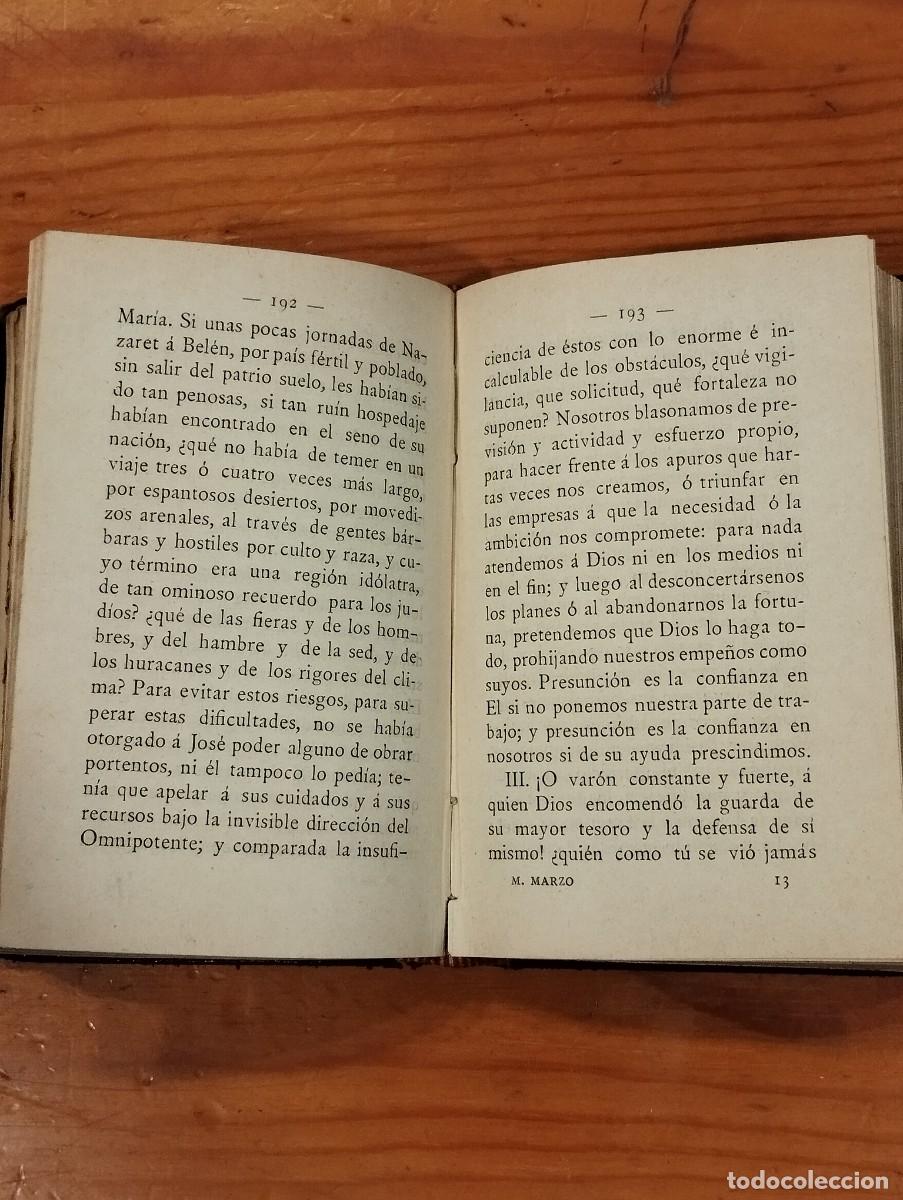 Libros de segunda mano: DEVOCIONARIO &rdquo;MES DE MARZO&rdquo;. - Foto 5