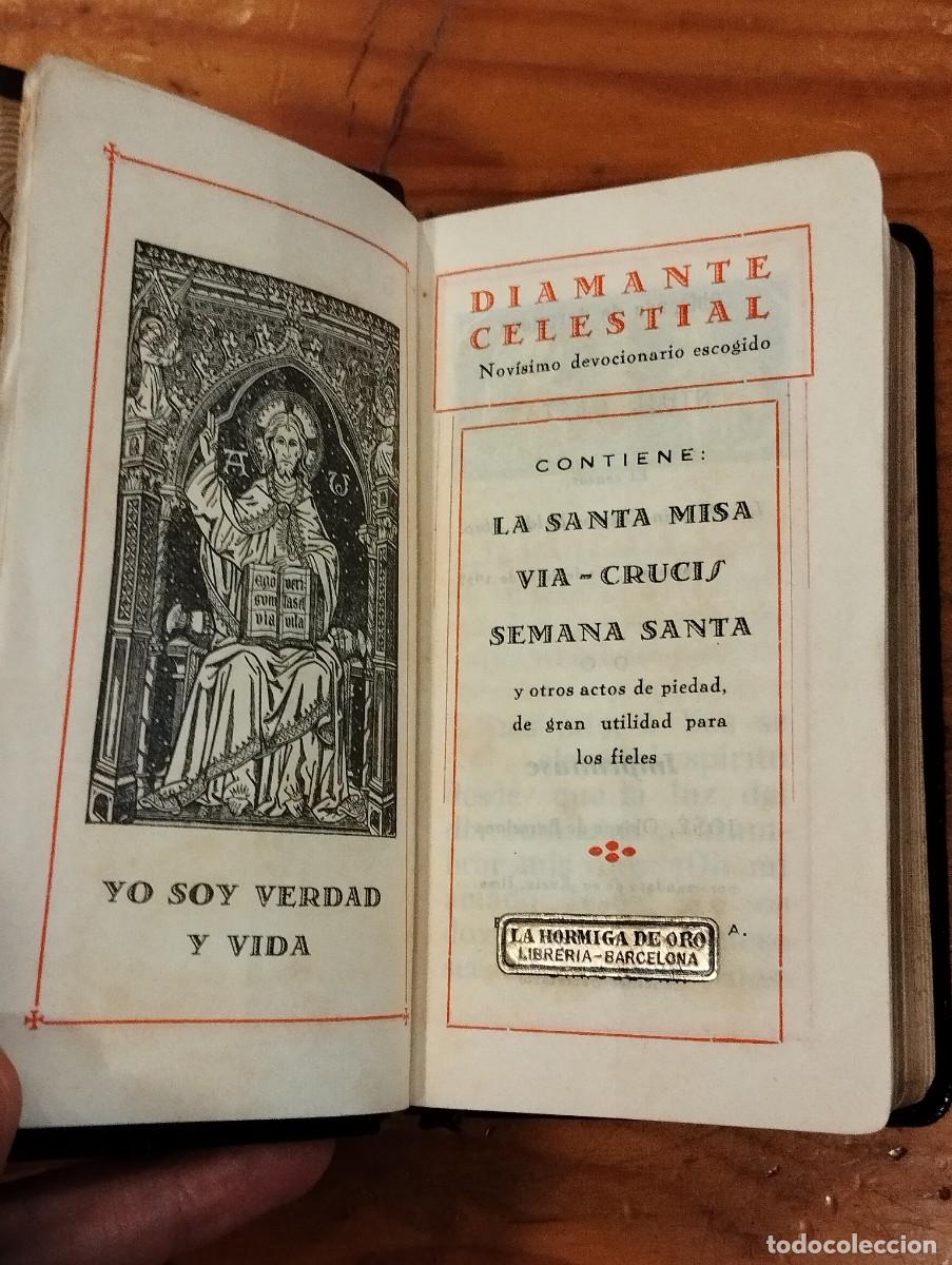 Libros de segunda mano: DEVOCIONARIO &rdquo;DIAMANTE CELESTIAL&rdquo;. - Foto 5
