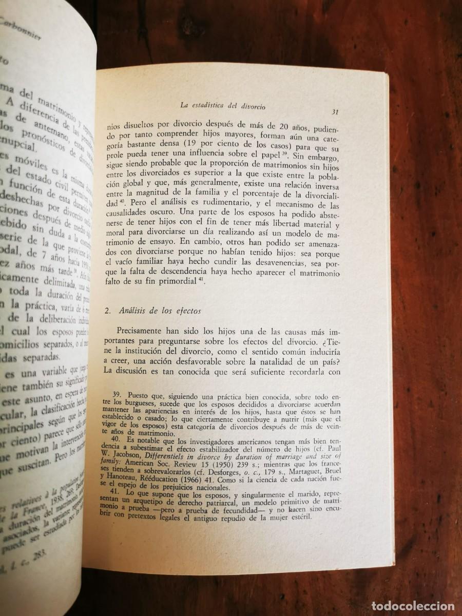 Libros de segunda mano: METZ, Ren&eacute;. Matrimonio y divorcio - Foto 2