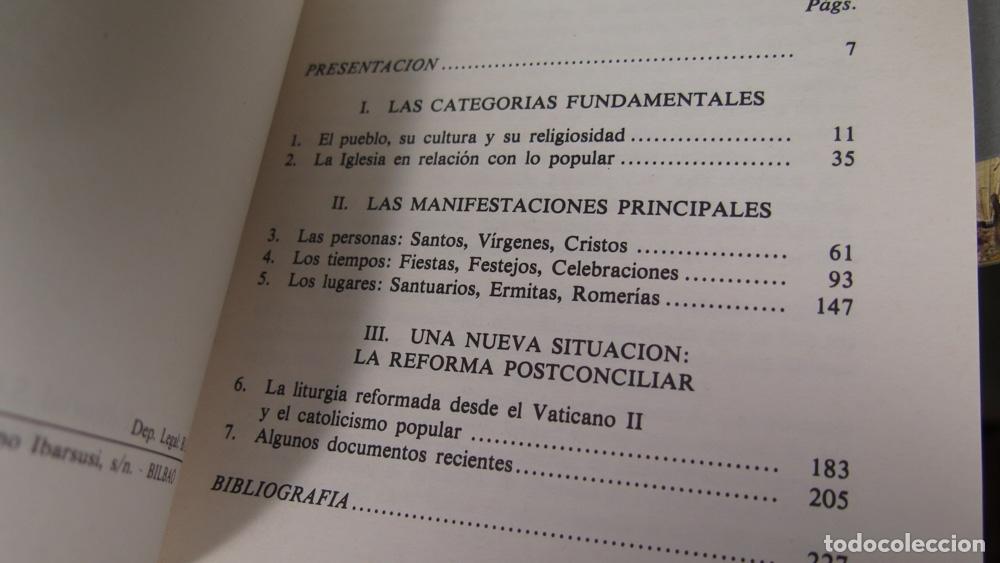 Libros de segunda mano: Introducci&oacute;n a la religiosidad popular. MALDONADO - Foto 2