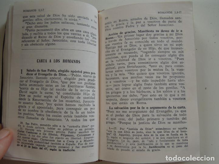 Libros de segunda mano: EL NUEVO TESTAMENTO - EDICIONES PAULINAS 1965. - Foto 8
