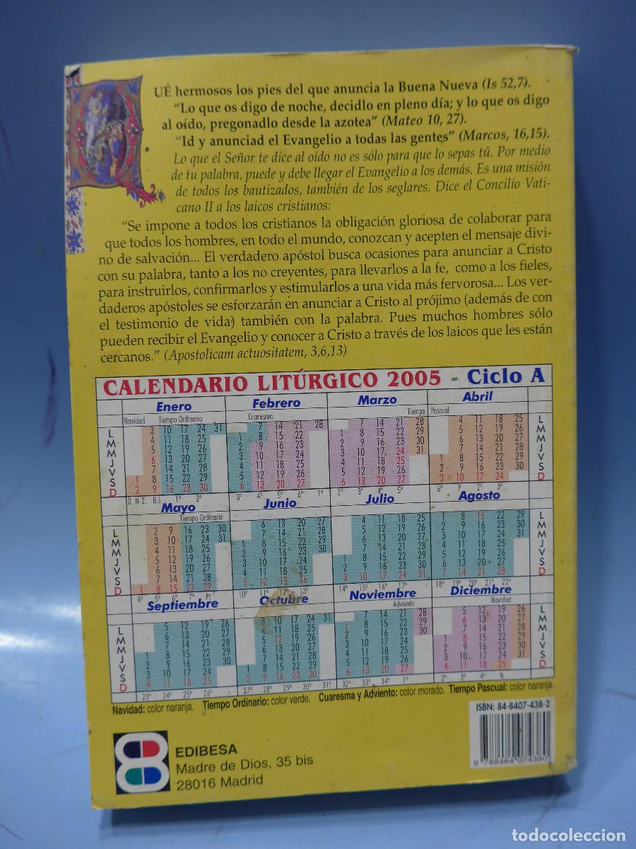 Libros de segunda mano: EVANGELIO 2005 - EDIBESA - Foto 2