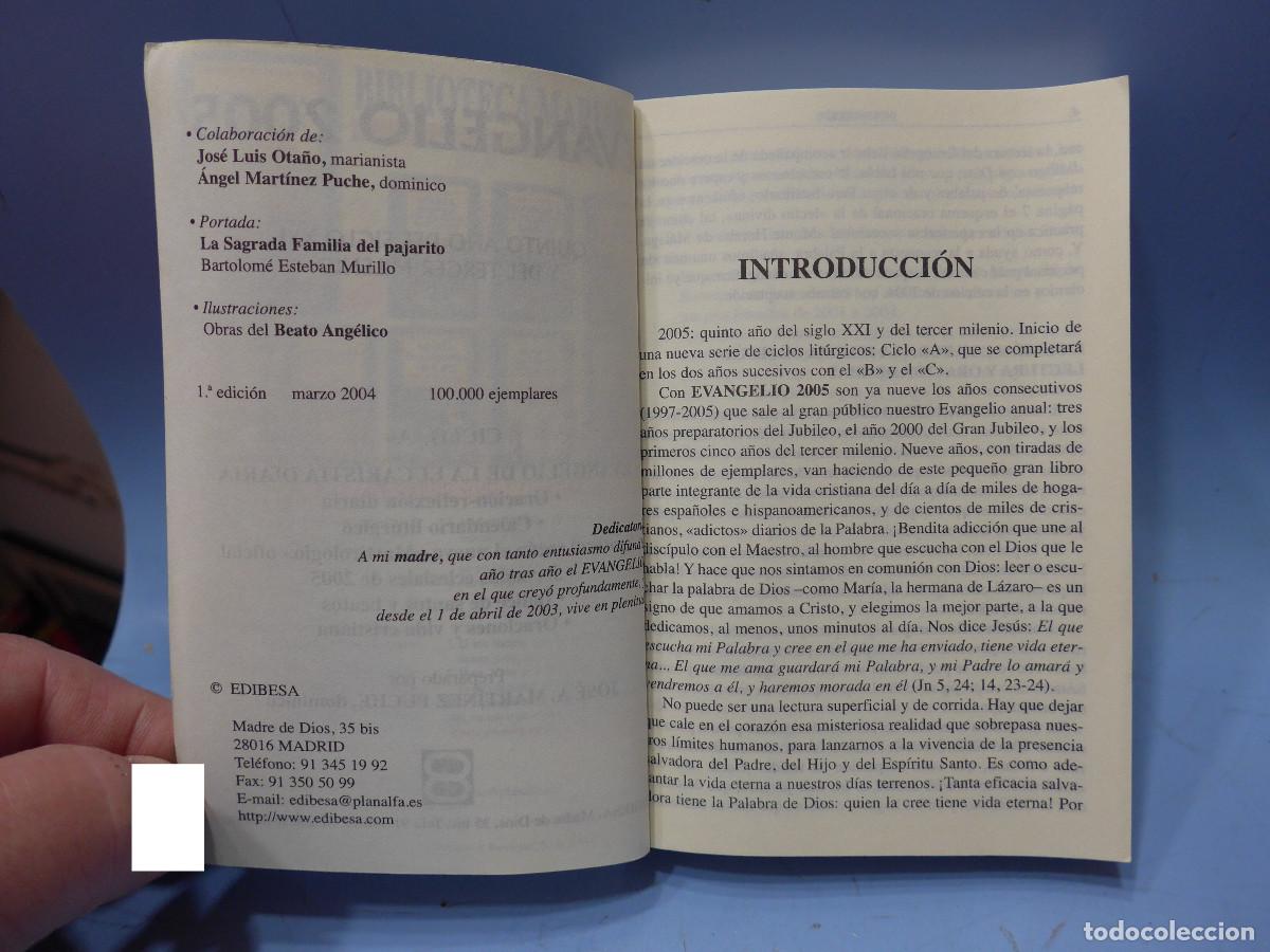 Libros de segunda mano: EVANGELIO 2005 - EDIBESA - Foto 4