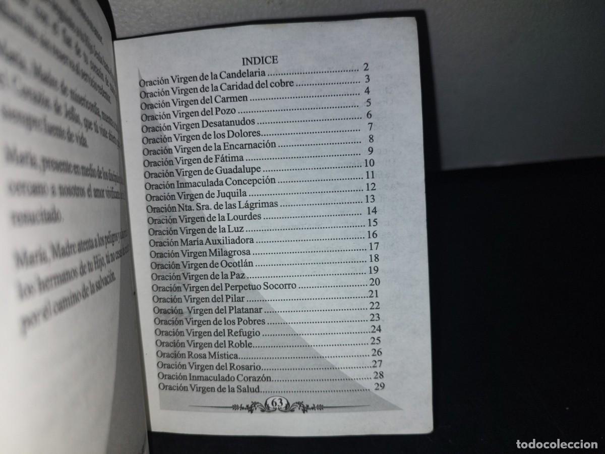Libros de segunda mano: 166- LIBRETILLO. COMPENDIO DE ORACIONES A MAR&Iacute;A SANT&Iacute;SIMA - Foto 5