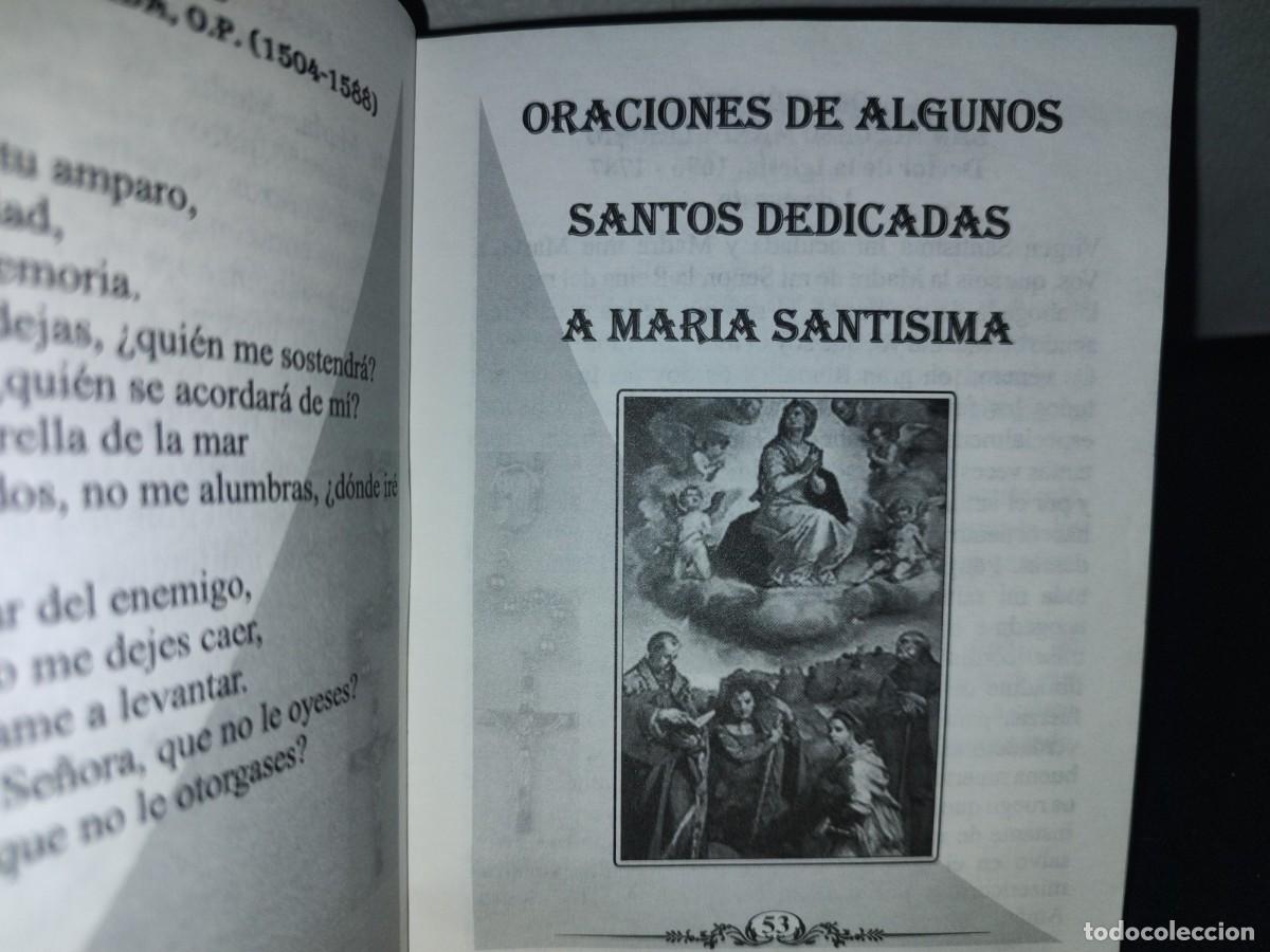 Libros de segunda mano: 166- LIBRETILLO. COMPENDIO DE ORACIONES A MAR&Iacute;A SANT&Iacute;SIMA - Foto 8