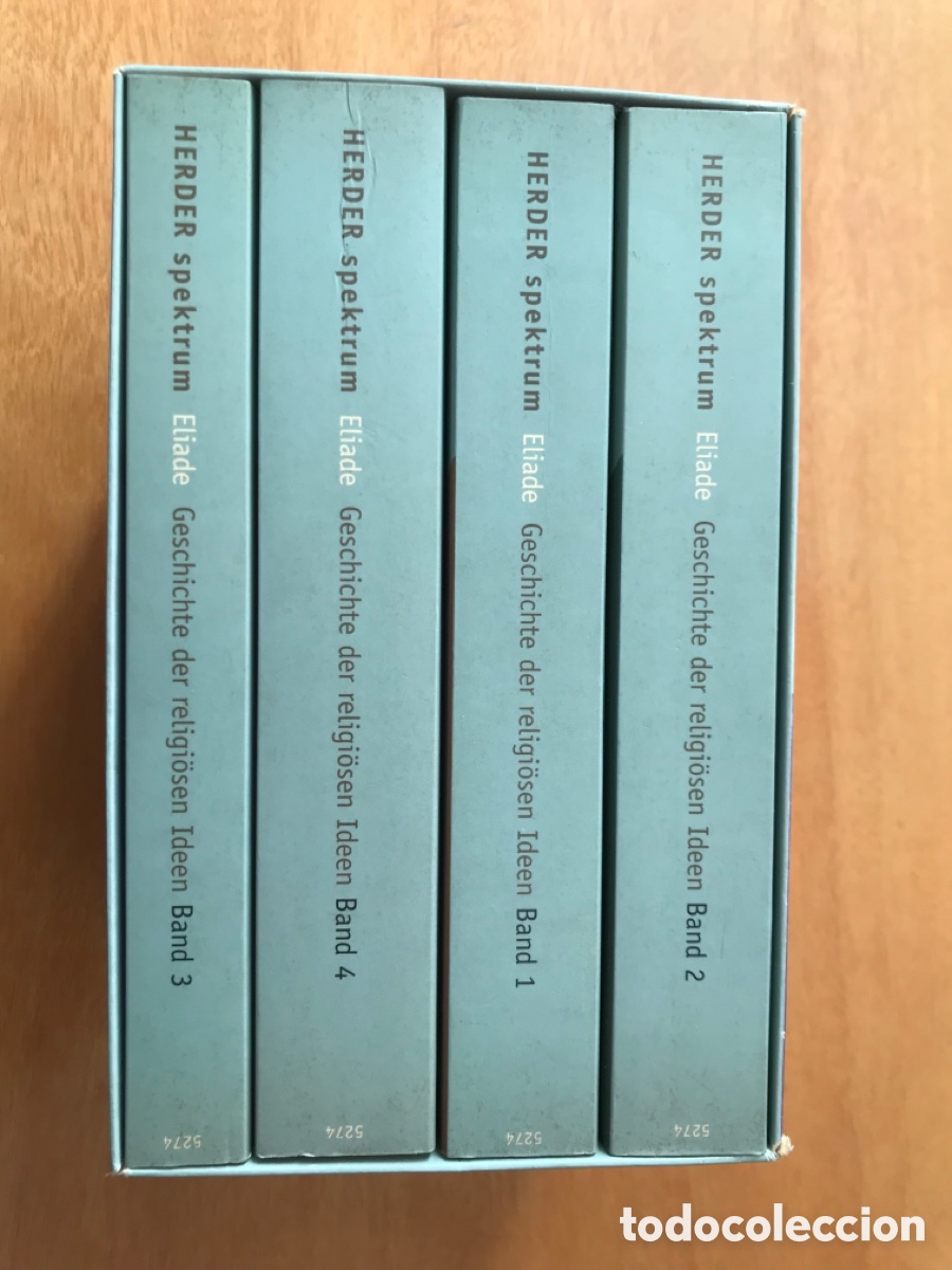 Libros de segunda mano: Mircea Eliade. Geschichte der religi&ouml;sen Ideen. 4 Tomos - Foto 2
