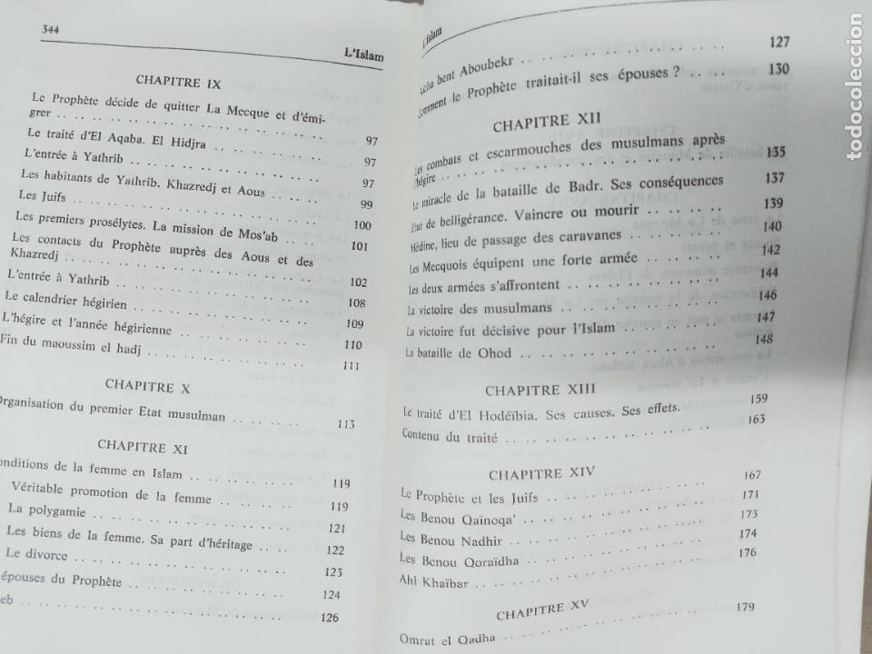 Libros de segunda mano: LISLAM.  A. BENACHENHOU. EN FRANCES. - Foto 4