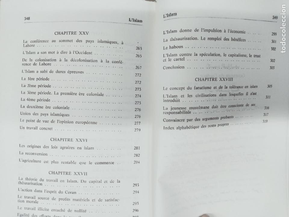 Libros de segunda mano: LISLAM.  A. BENACHENHOU. EN FRANCES. - Foto 6