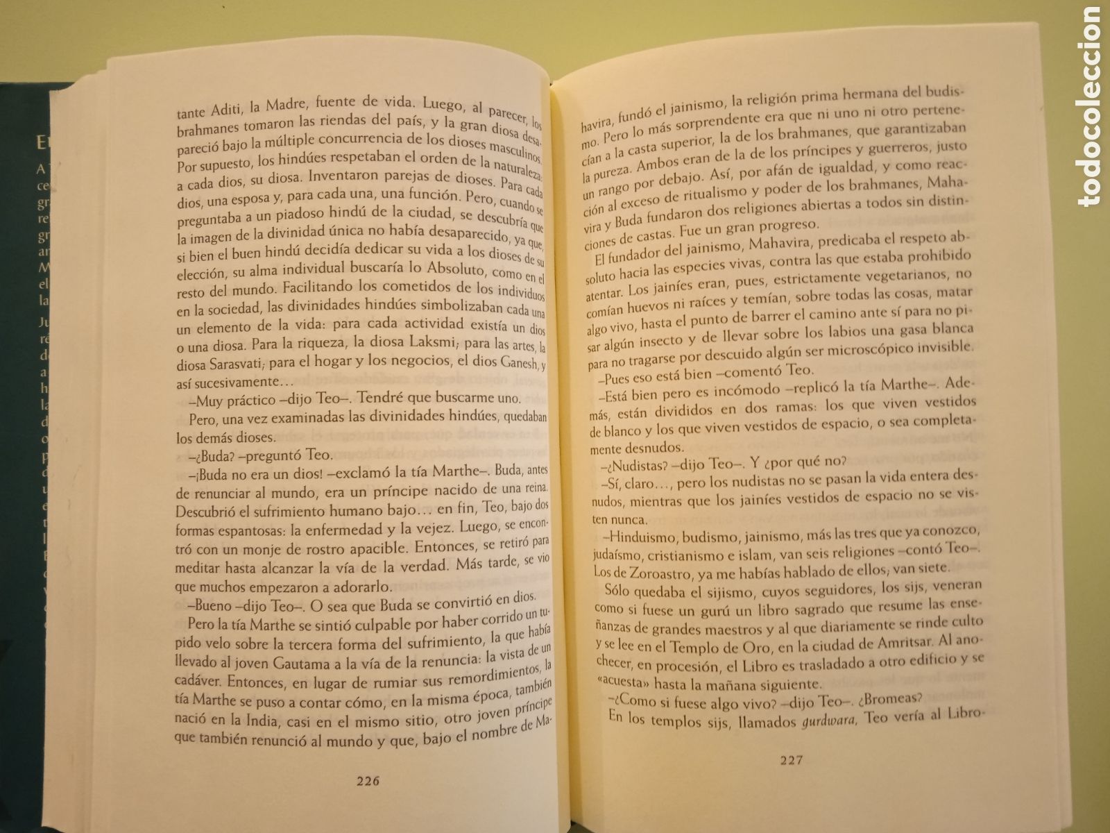 Libros de segunda mano: El Viaje de Teo. Catherine Cl&eacute;ment. - Foto 6