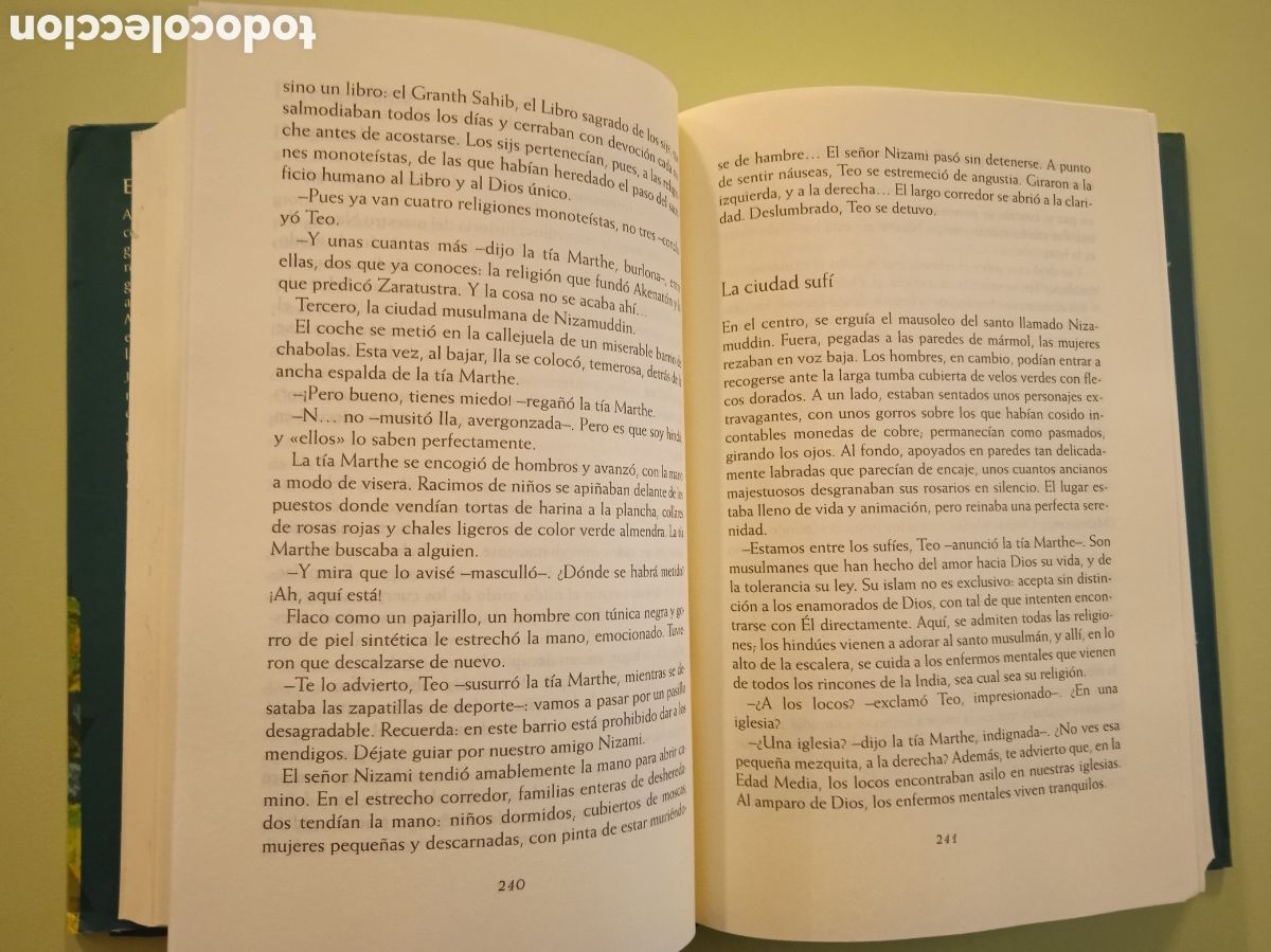 Libros de segunda mano: El Viaje de Teo. Catherine Cl&eacute;ment. - Foto 7