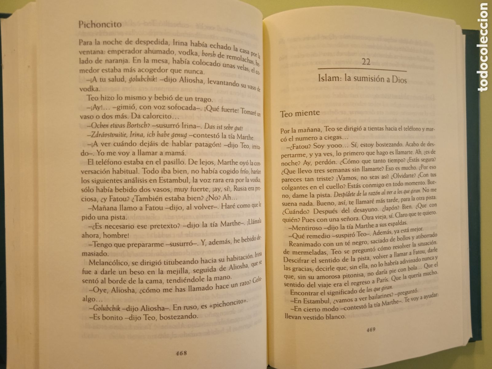 Libros de segunda mano: El Viaje de Teo. Catherine Cl&eacute;ment. - Foto 9