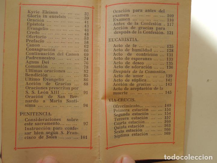 Libros de segunda mano: DIAMANTE CELESTIAL - DEVOCIONARIO - BERNAD&Aacute;S Y MIR 1927. - Foto 9