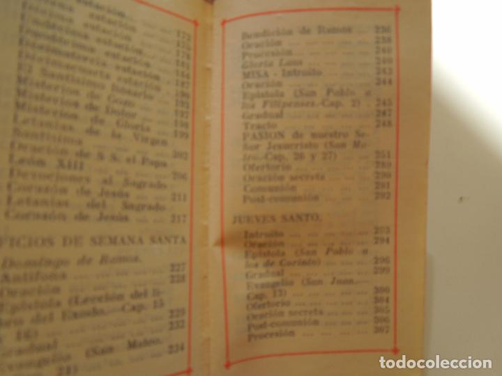 Libros de segunda mano: DIAMANTE CELESTIAL - DEVOCIONARIO - BERNAD&Aacute;S Y MIR 1927. - Foto 10