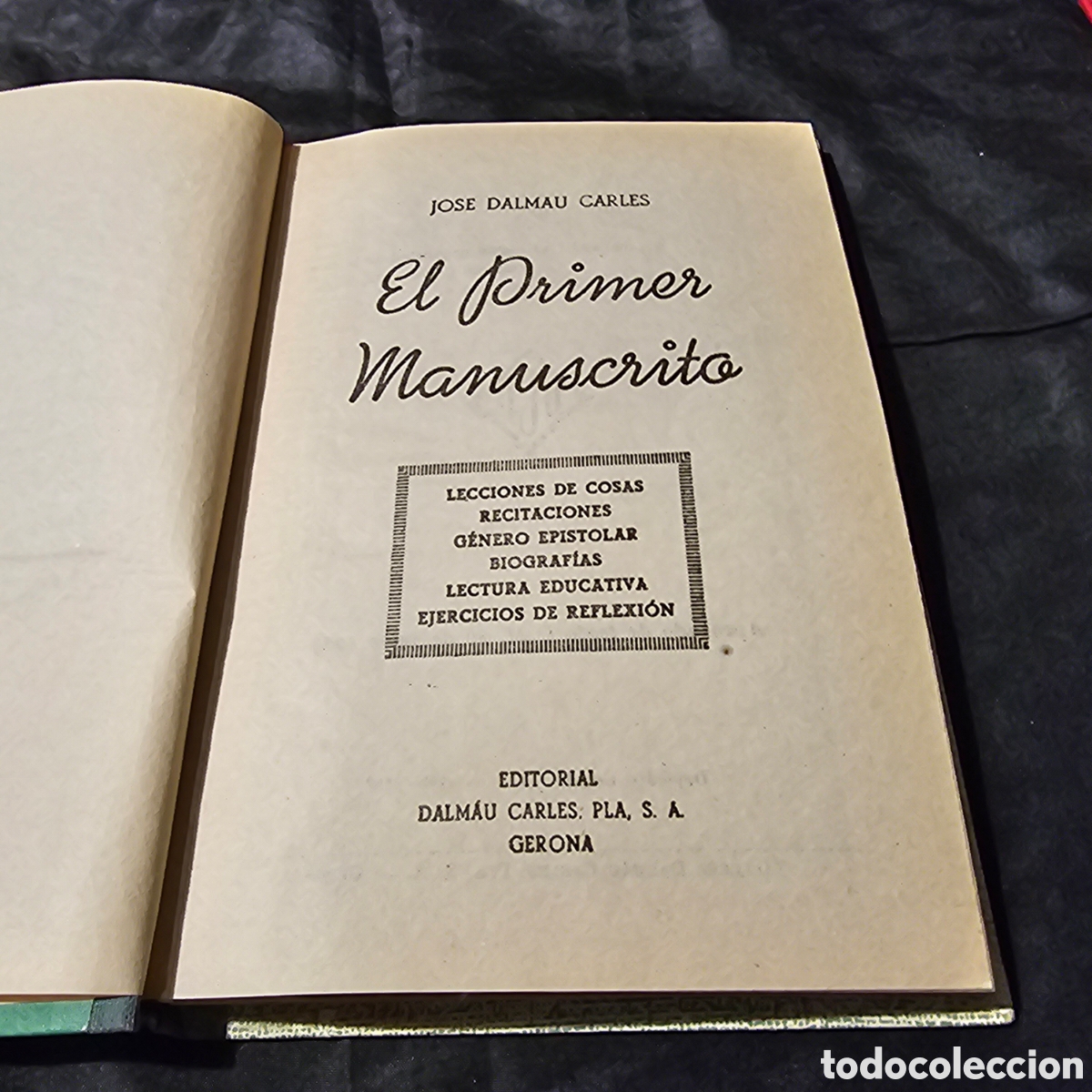 Libros de segunda mano: EL PRIMER MANUSCRITO, IMPECABLE - Foto 2