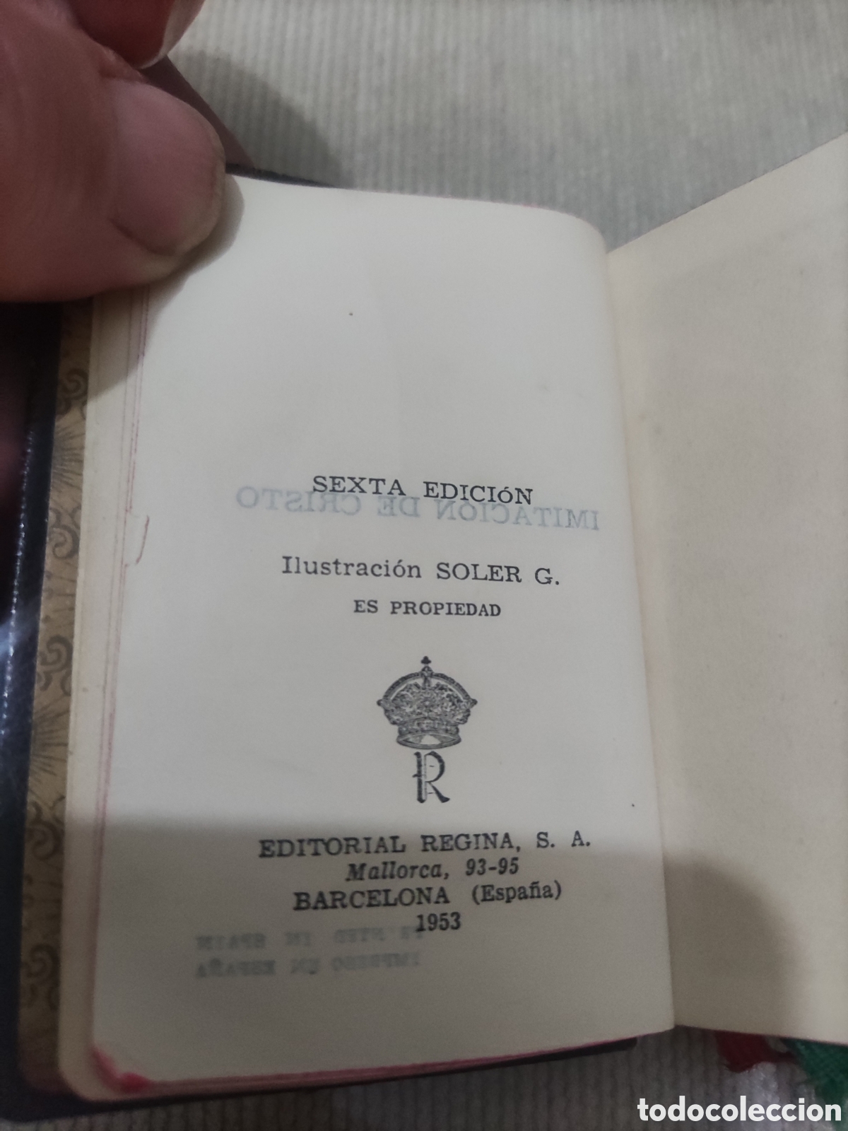 Libros de segunda mano: Imitaci&oacute;n de Cristo. - Foto 3