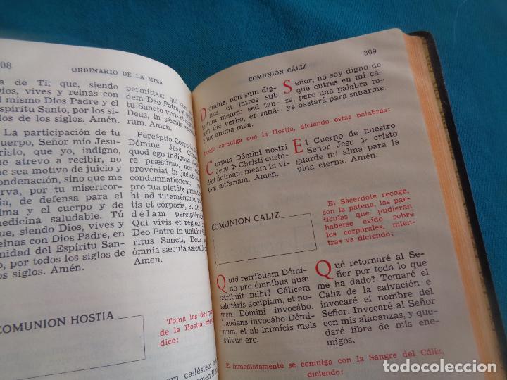 Libros de segunda mano: MISAL PR&Aacute;CTICO DEVOCIONARIO, LUIS RIBERA. 1965 - Foto 4