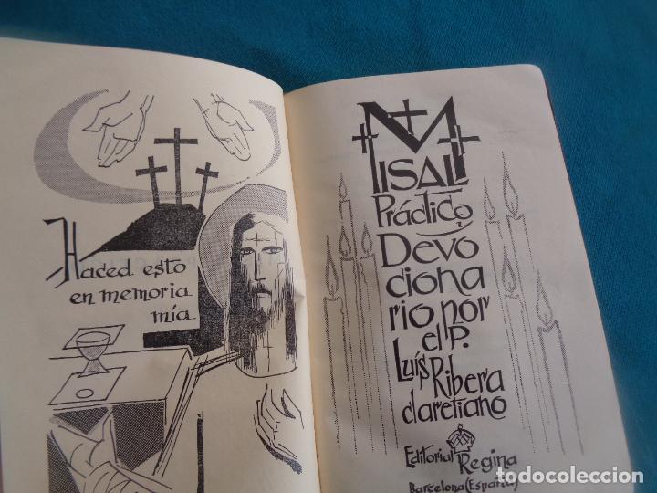 Libros de segunda mano: MISAL PR&Aacute;CTICO DEVOCIONARIO, LUIS RIBERA. 1965 - Foto 1