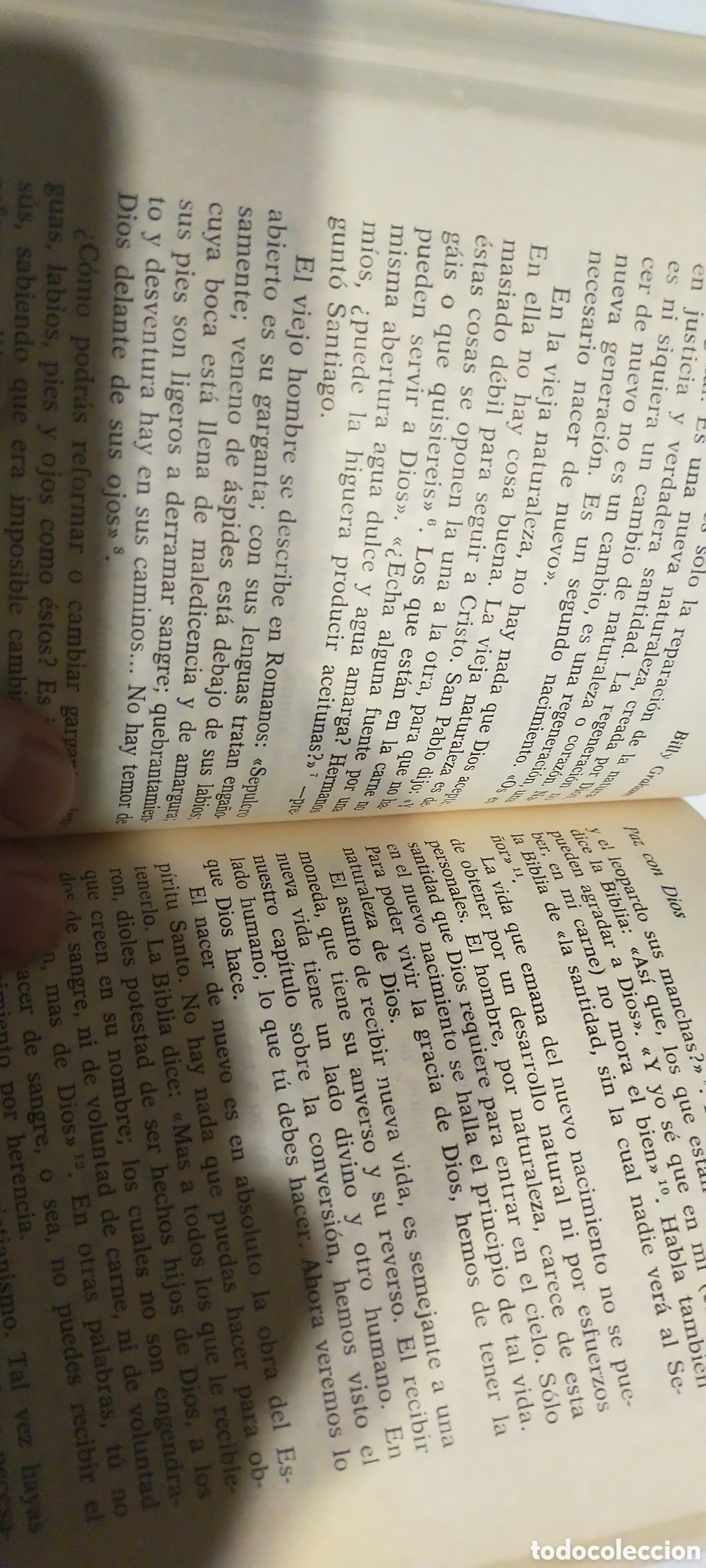 Libros de segunda mano: Paz con Dios. Billy Graham. Teolog&iacute;a - Foto 4