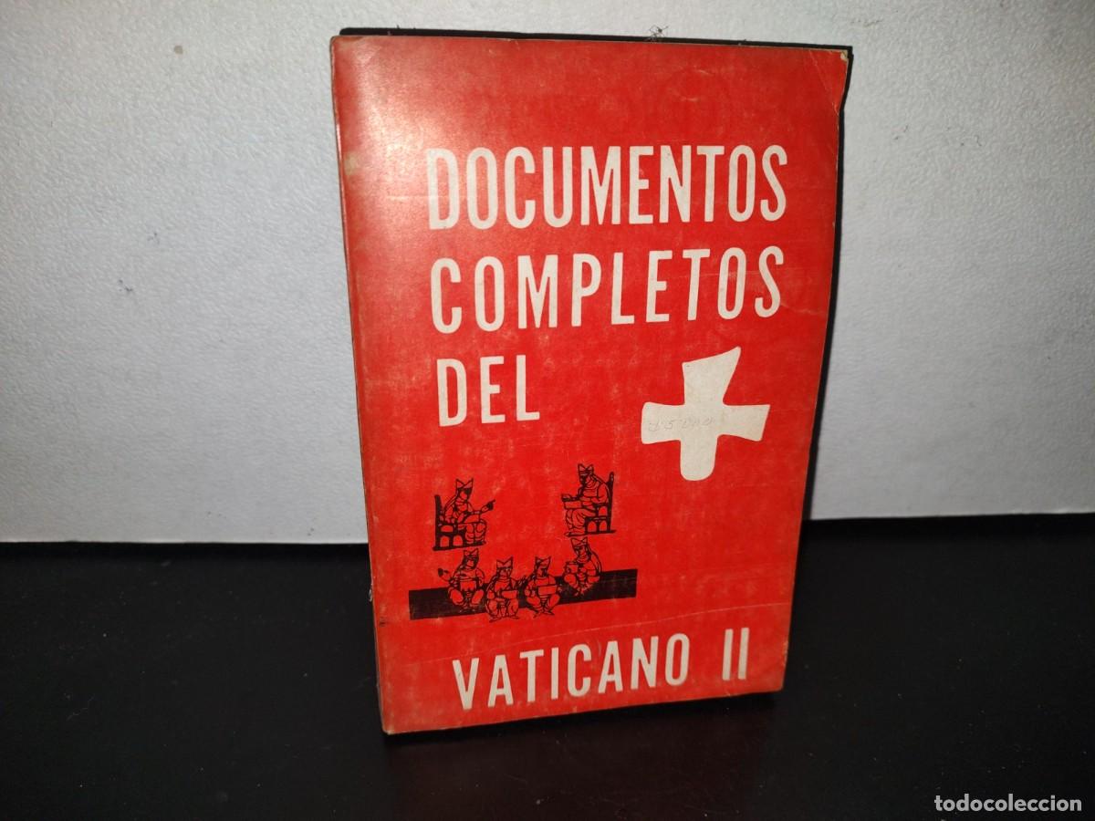 Libros de segunda mano: 93- DOCUMENTOS COMPLETOS DEL VATICANO II - 1985 - Foto 1