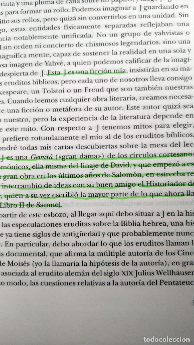 Libros de segunda mano: EL LIBRO DE J - HAROLD BLOOM Y DAVID ROSENBERG - Foto 7