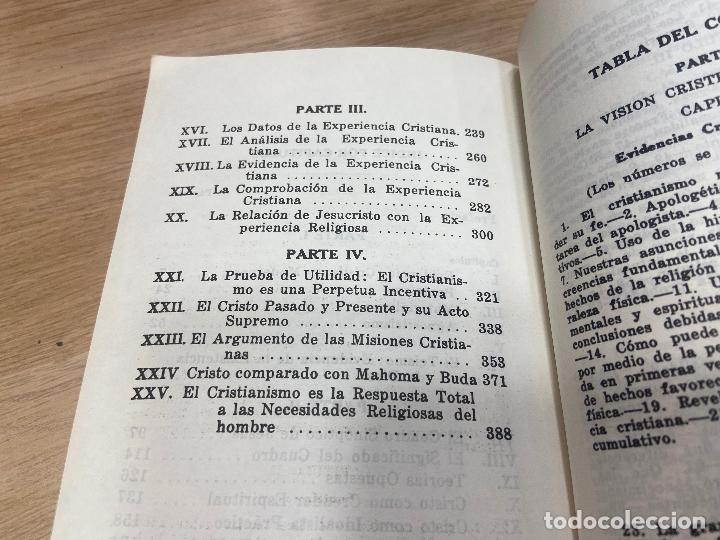 Libros de segunda mano: MANUAL DE EVIDENCIAS CRISTIANAS - Mullins, E.Y. / 1987 - Foto 5