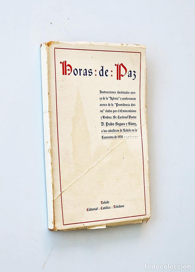 Libros de segunda mano: HORAS: DE: PAZ - Foto 1