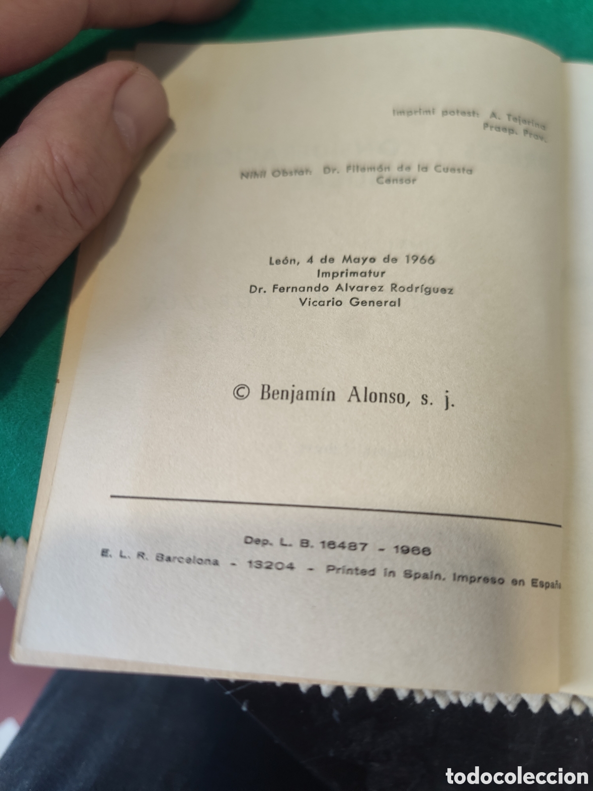 Libros de segunda mano: MES DEL CORAZ&Oacute;N DE JES&Uacute;S. BENJAM&Iacute;N ALONSO, S.J.. 1966 - Foto 5